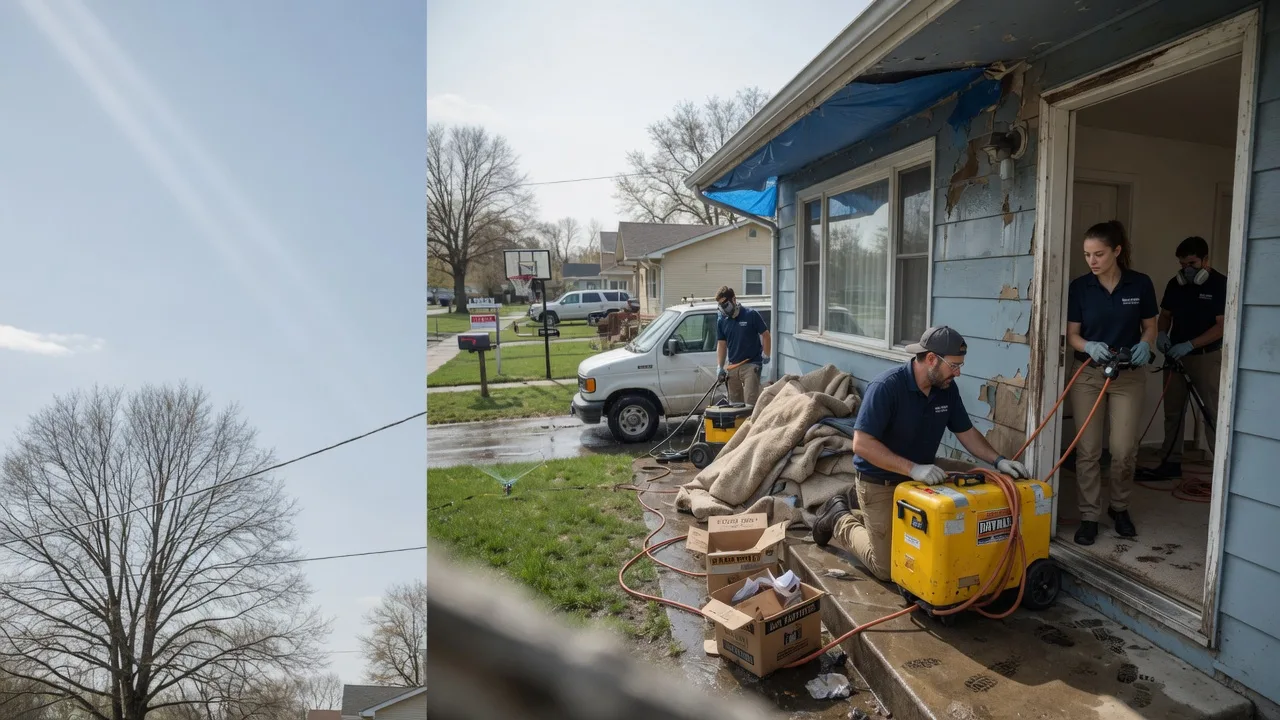 Basement Flood Cleanup in Paris, MO near me